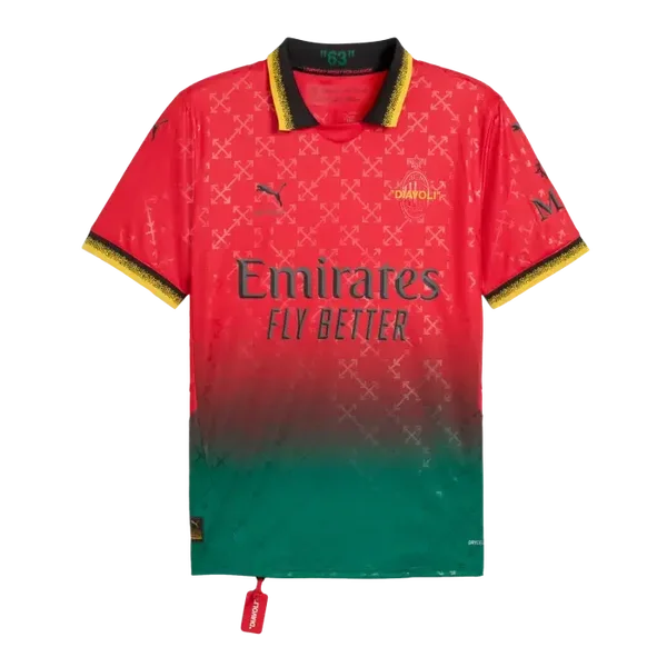 Milan X Off-White Red Special Edition Kit