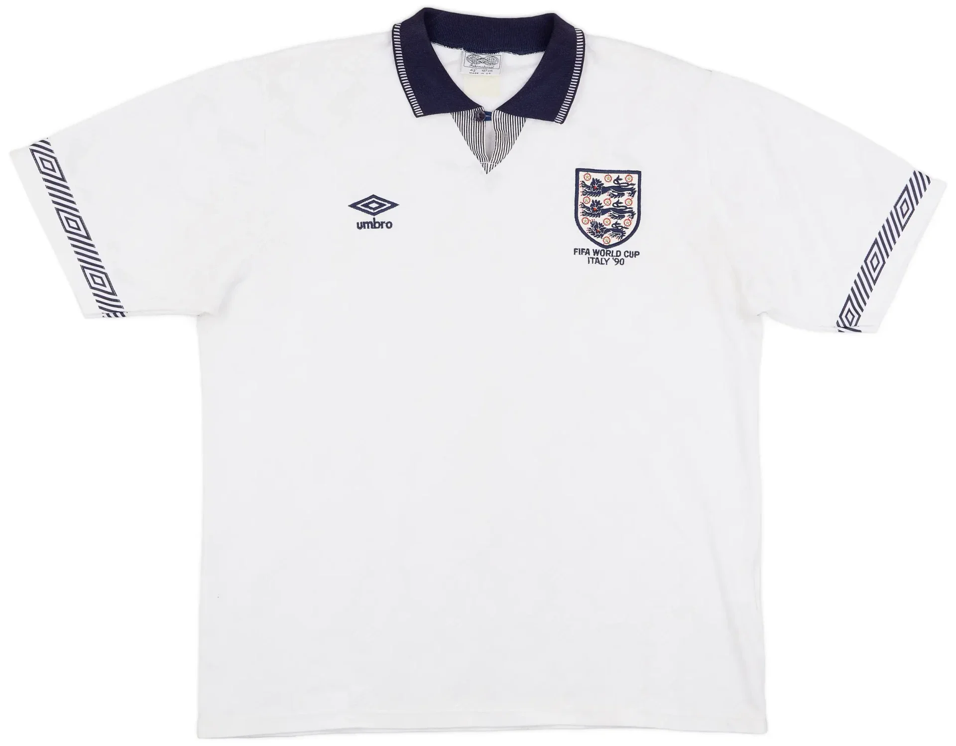 England 1990 Home Retro Kit