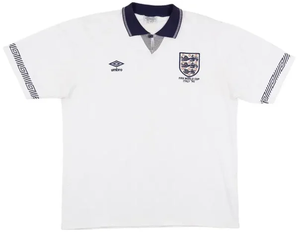 England 1990 Home Retro Kit