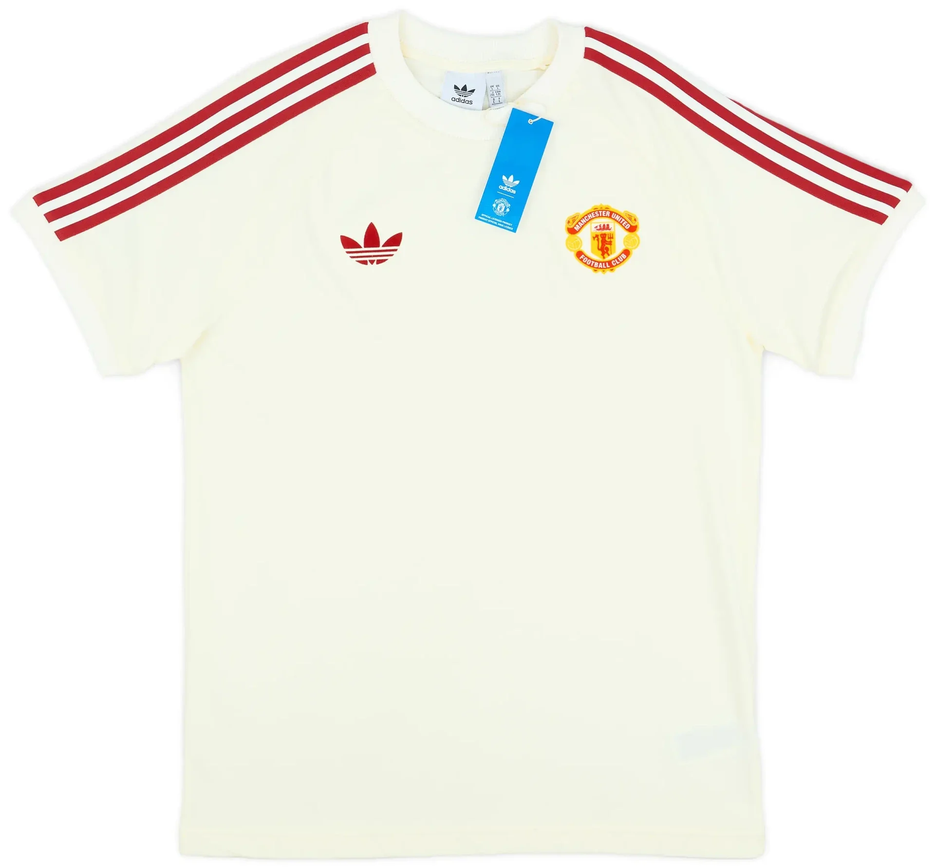 Manchester United Originals Off-White Retro Tee