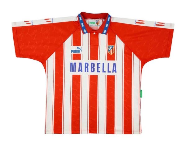 Atletico Madrid 94/95 Home Retro Kit