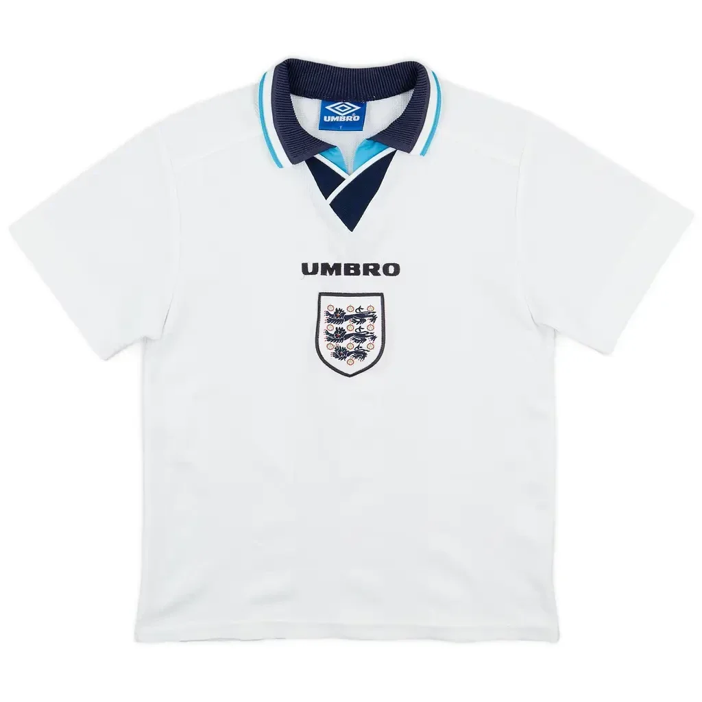 England 1996 Home Retro Kit