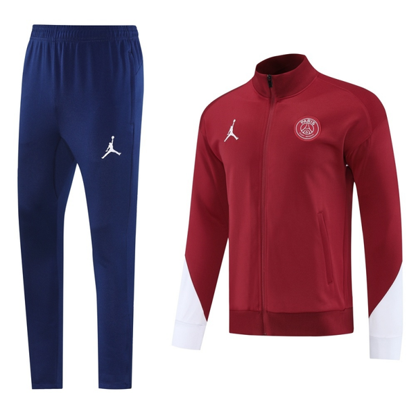 PSG Full-Zip Tracksuit - Maroon/Navy