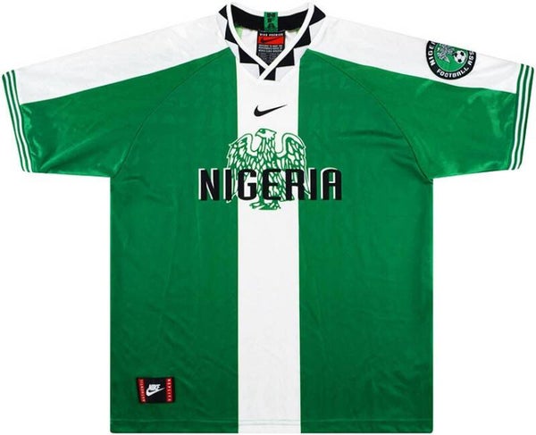 Nigeria 1996 Home Retro Kit
