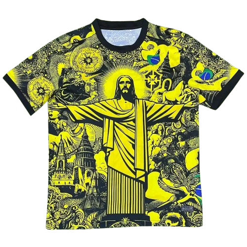 Brazil 'Jesus Christ The Redeemer' Yellow Special Edition Kit