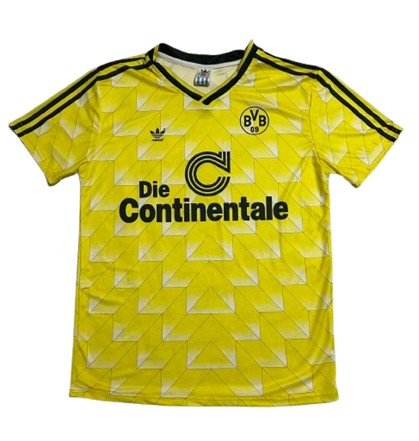 Borussia Dortmund 88/89 Home Retro Kit