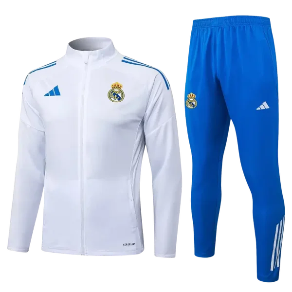Real Madrid White/Blue Tracksuit