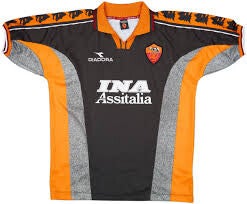 Roma 98/99 Third Retro Kit