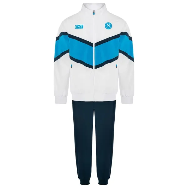 Napoli White & Blue Tracksuit