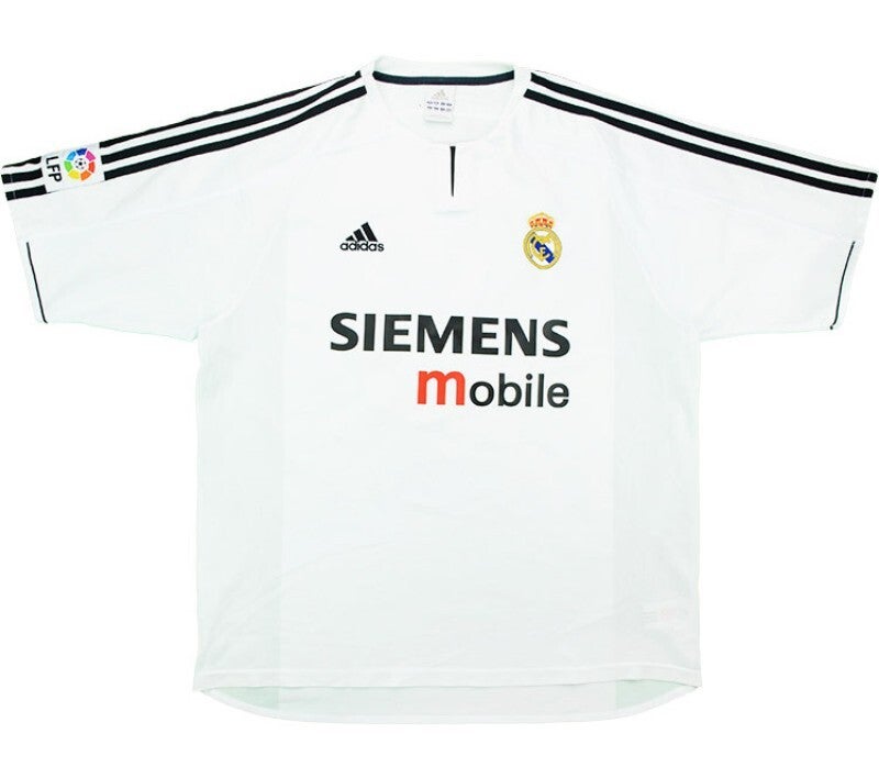 Real Madrid 03/04 Home Retro Kit