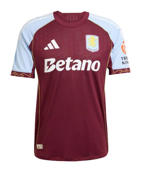 Aston Villa 25/26 Home Kit