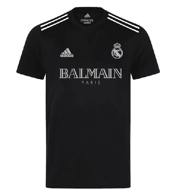 Real Madrid Balmain Special Edition Kit Black