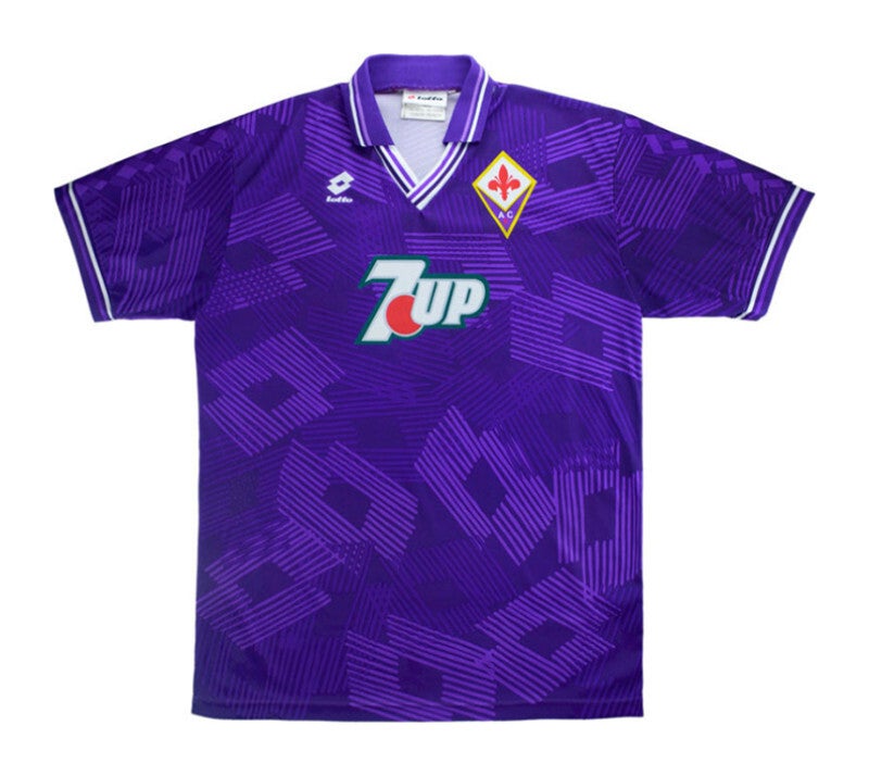 Fiorentina 92/93 Home Retro Kit