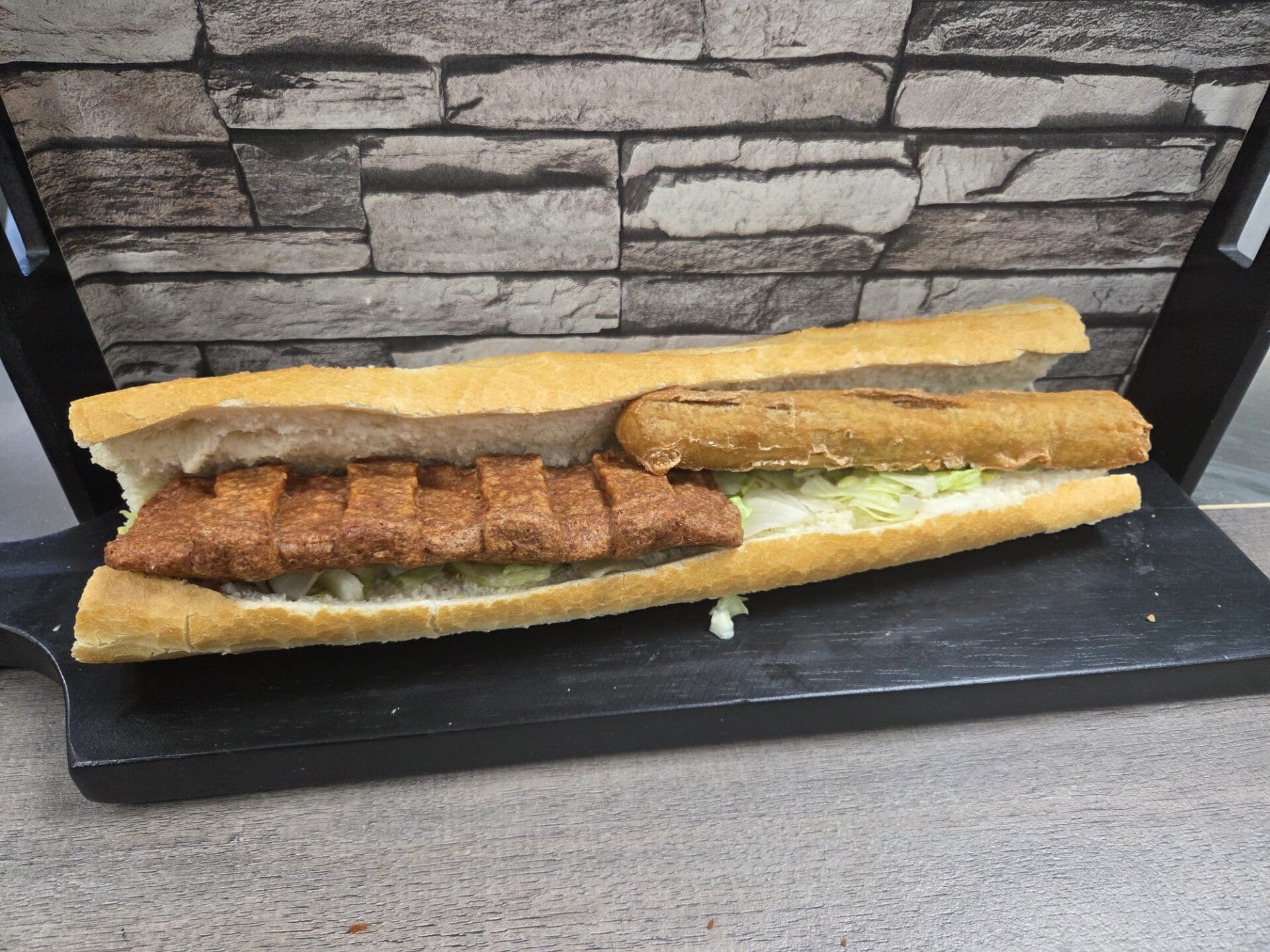 Stokbroodje Mexicano en viandel
