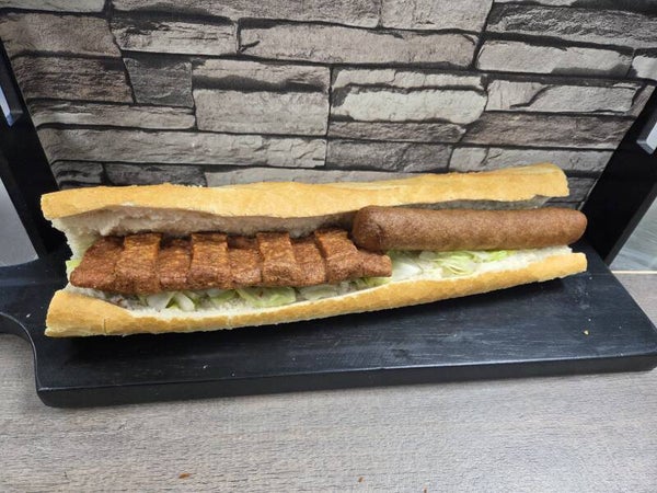 Stokbroodje Mexicano en Frikandel