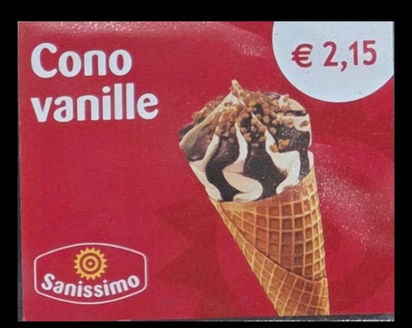 Cono vanille
