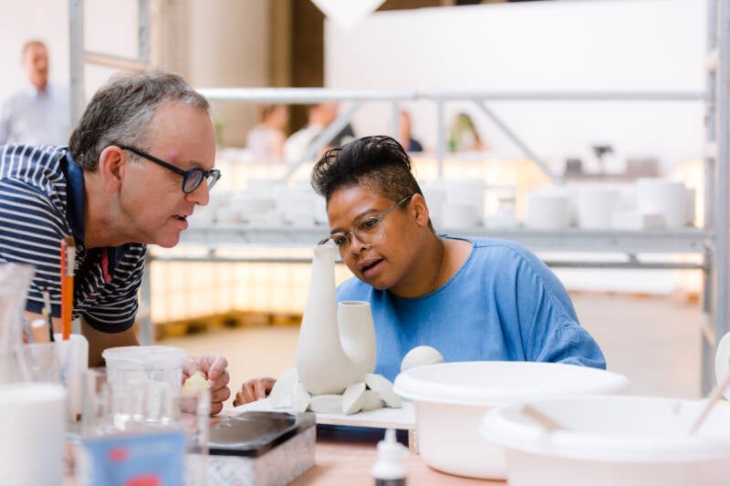 Seo Mosa and Chiqita Nahar
