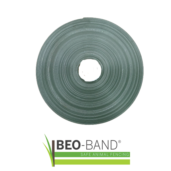 BEO-BAND OUTLET 23 meter rol breedte 7 cm groen