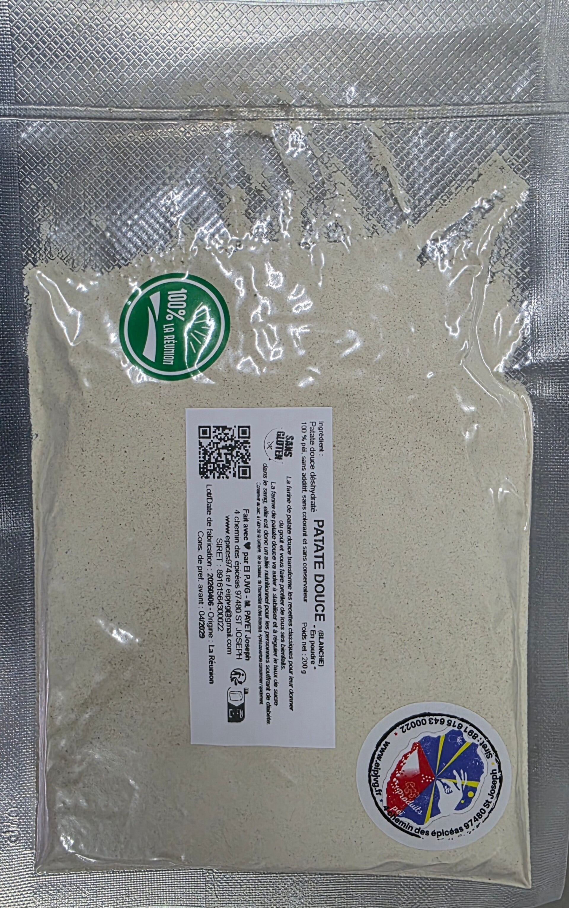 Patate douce (farine)