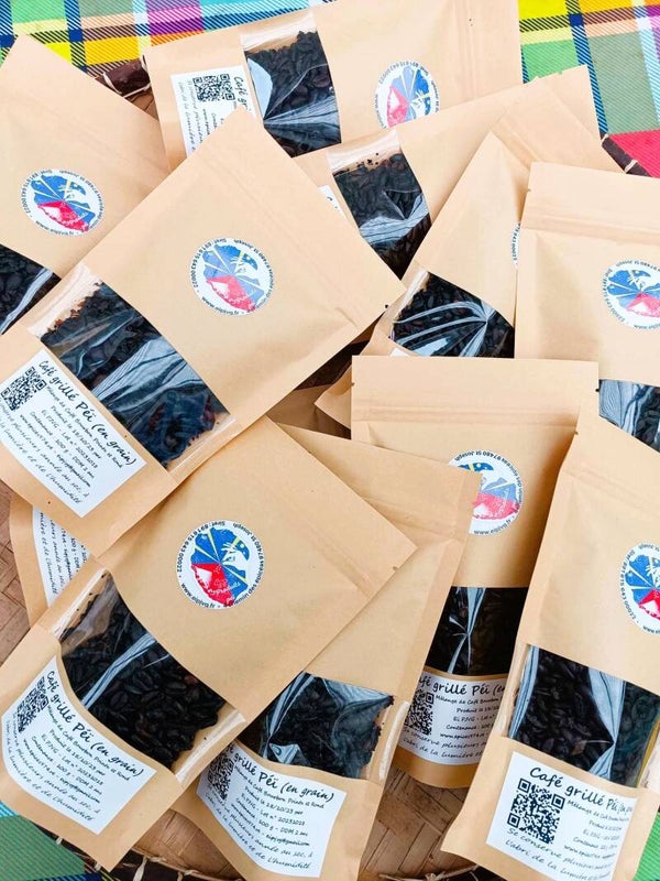 duo de café péï en grain