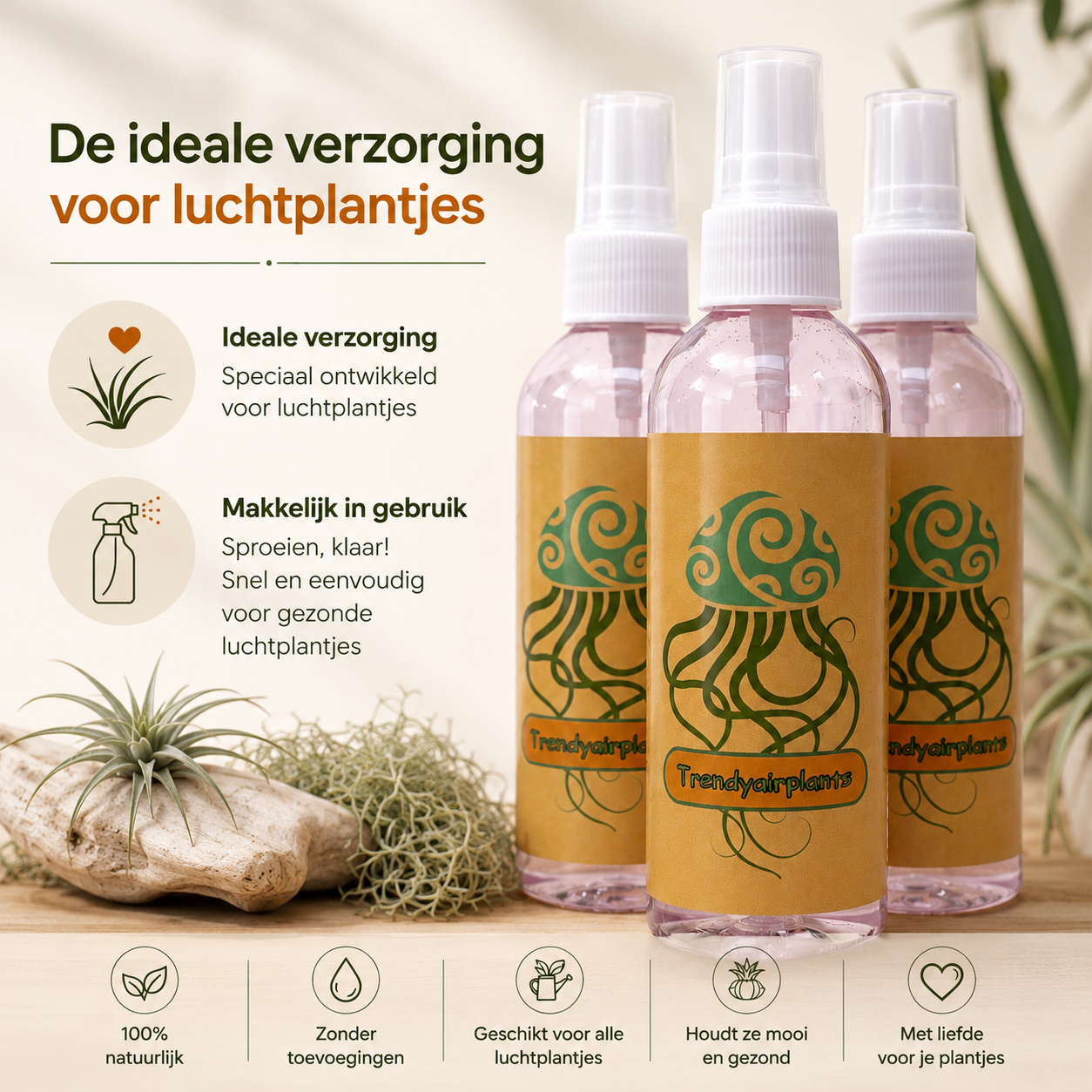 Trendyairplants Airplantspray 100ml.