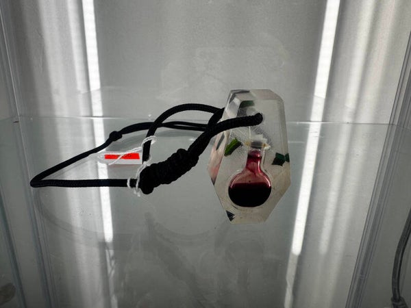 human specimen - blood vial my immortal pendant