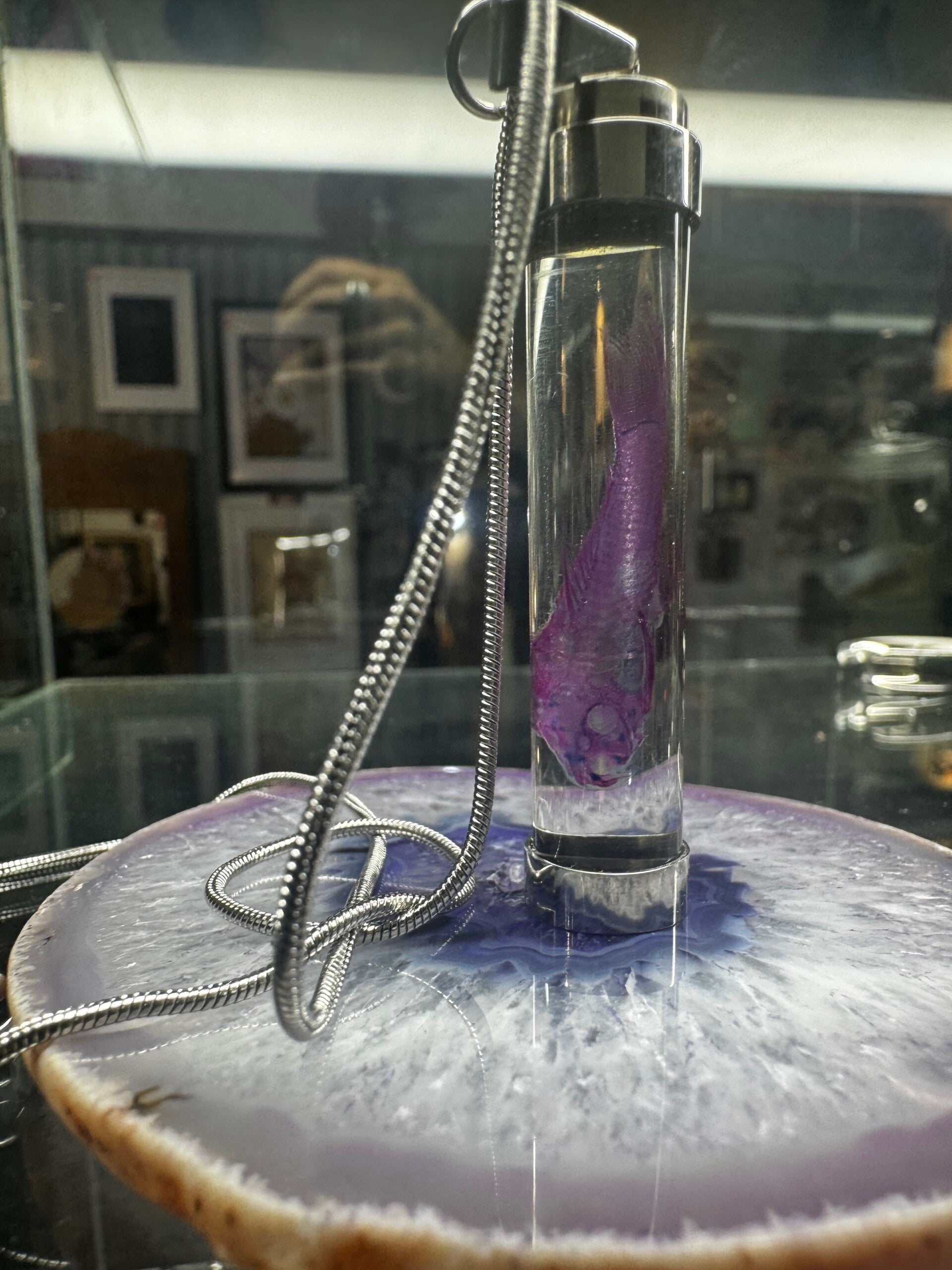 Diaphanized Cori necklace