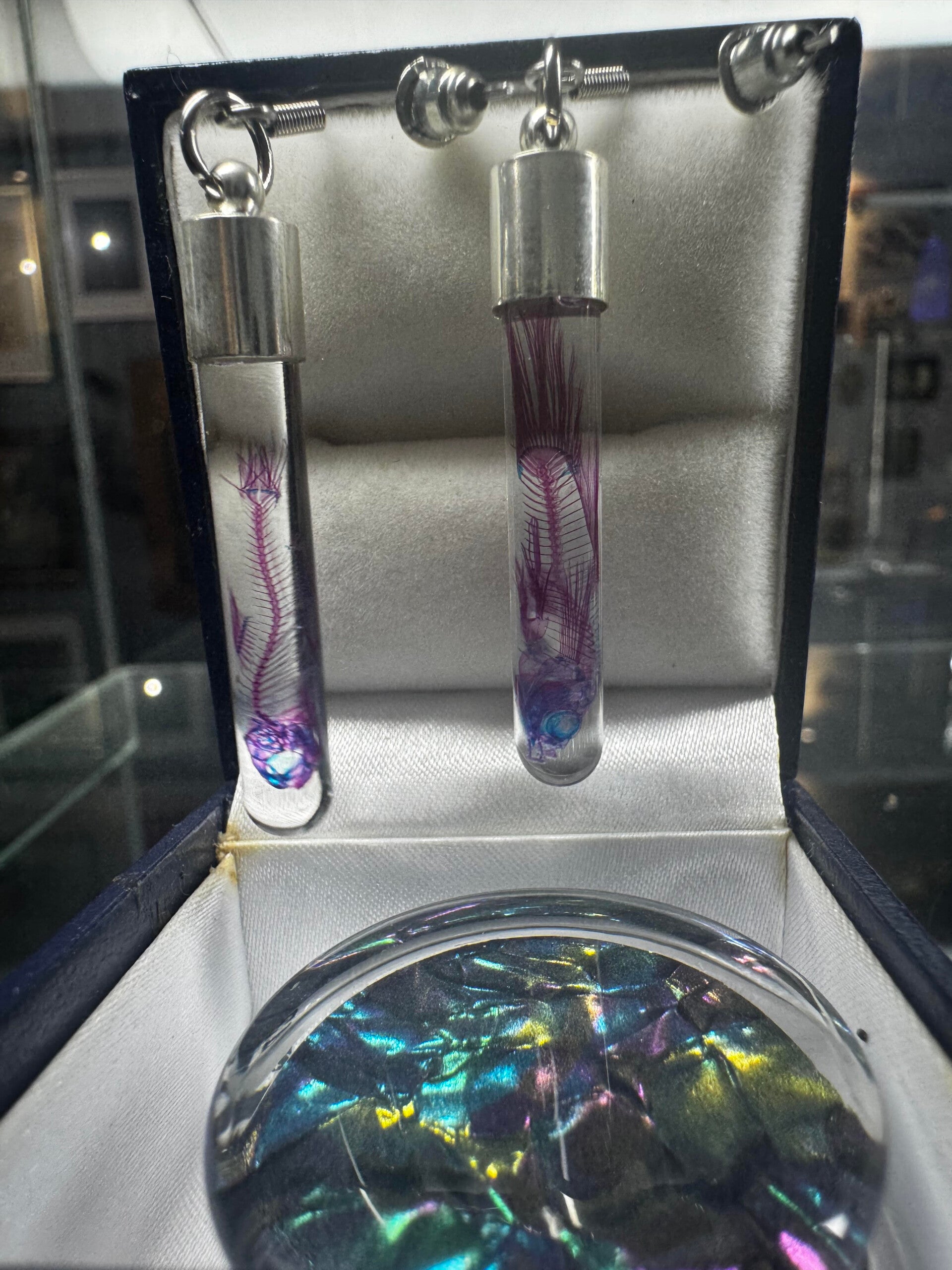 Diaphanized Cori earrings