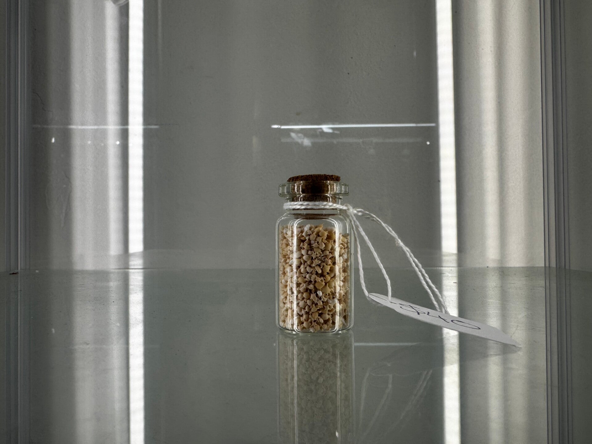 okinawa sand in a tube