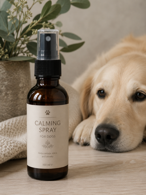 Calming spray for dogs and cats