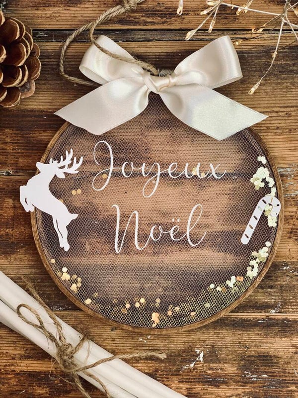 Tambourin tulle et paillettes