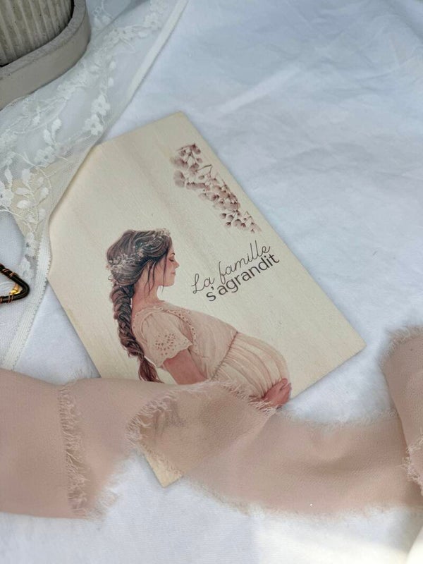 CARTE ANNONCE GROSSESSE