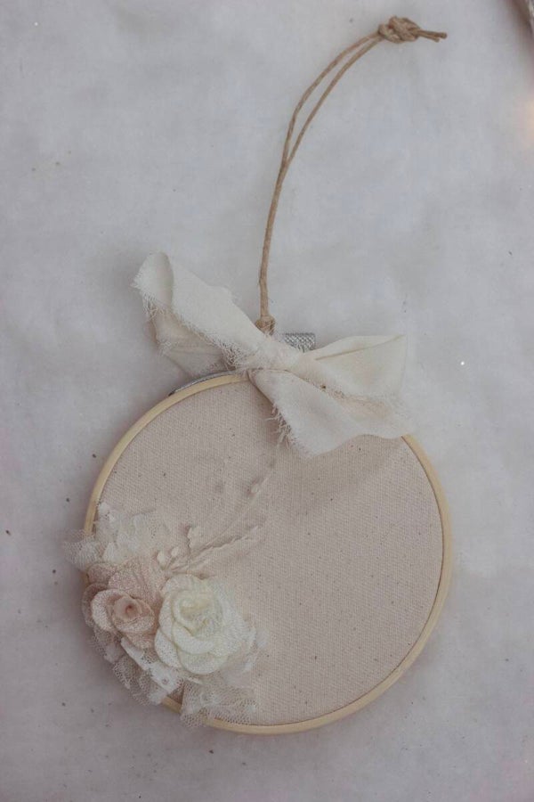 MINI TAMBOURIN FLEURS
