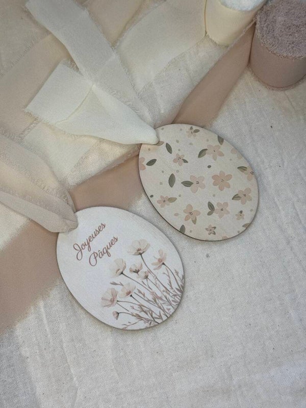 ŒUFS DE PÂQUES LOT DE 2