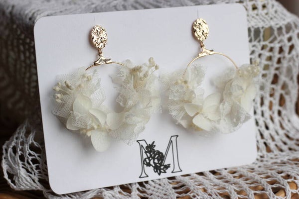 CRÉOLES - HORTENSIA & DENTELLE-