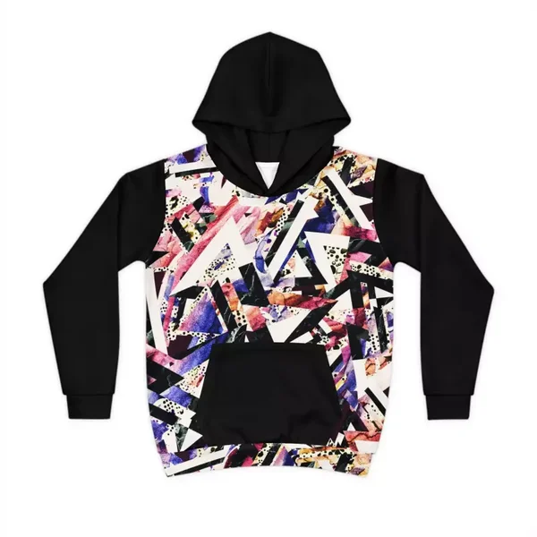 Geometric Kids Hoodie