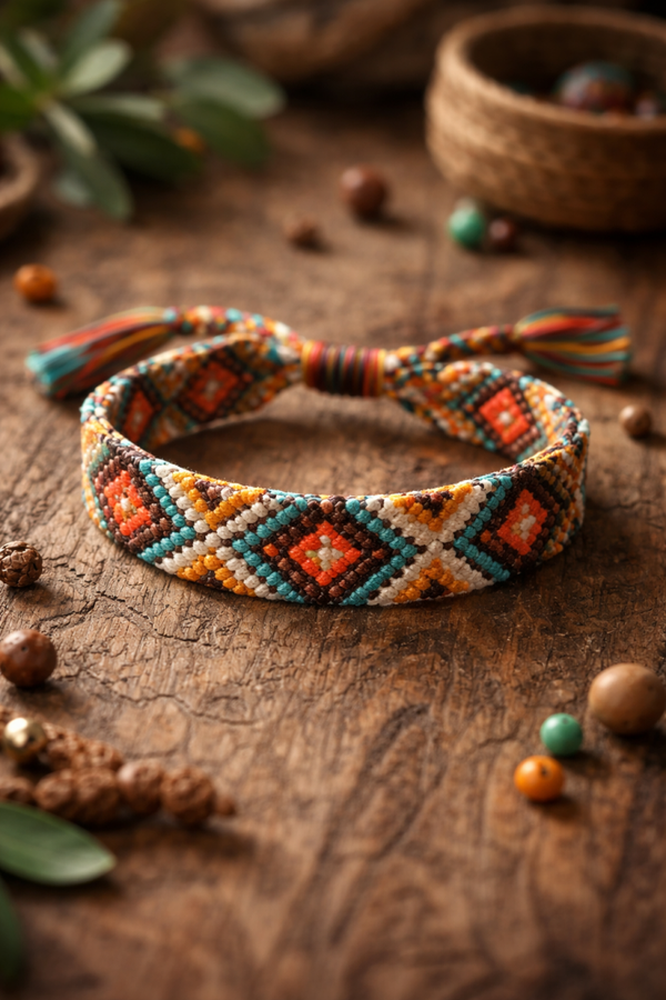 Pulsera Bordada