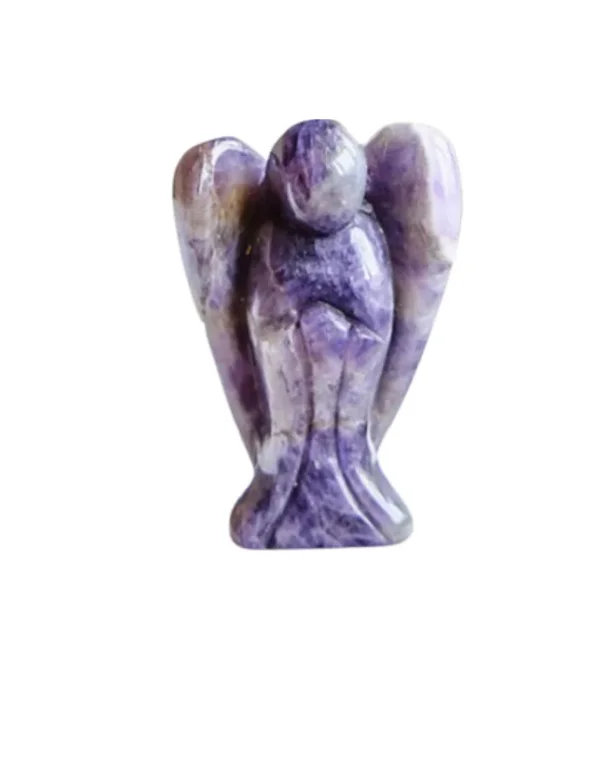 Amethist beschermengel hartje