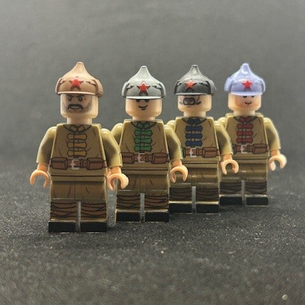 Historische Minifiguren 1917-1923: Sovjet Rode Leger tijdens de Russische Burgeroorlog