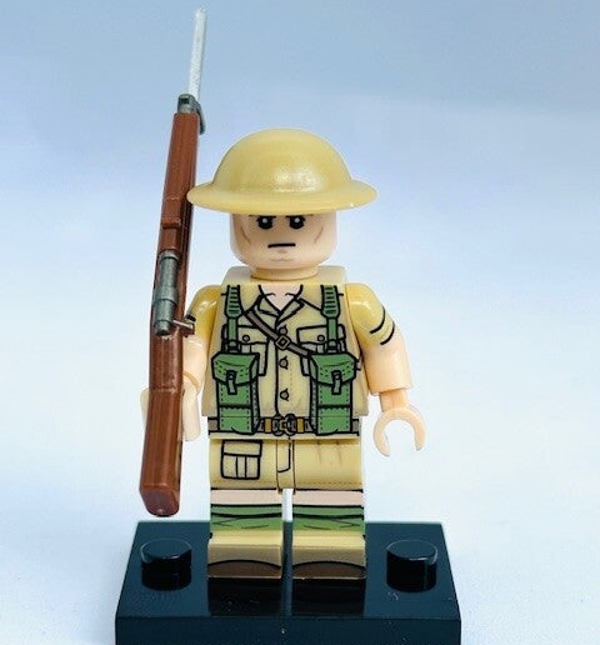 Britse Soldaat in Noord-Afrika – Desert Rats / Afrika Korps-front