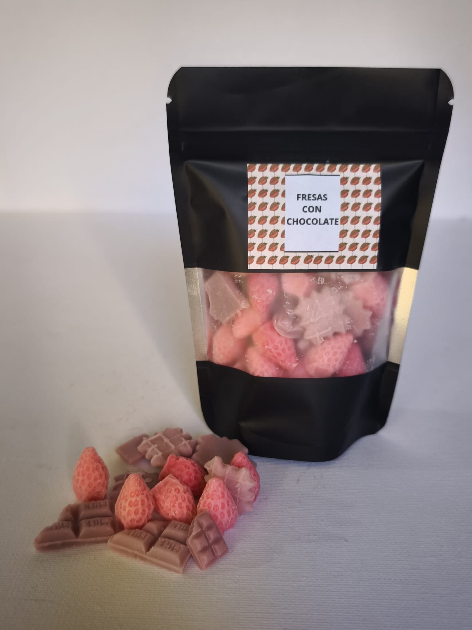 WAX MELTS FRESAS CON CHOCOLATE