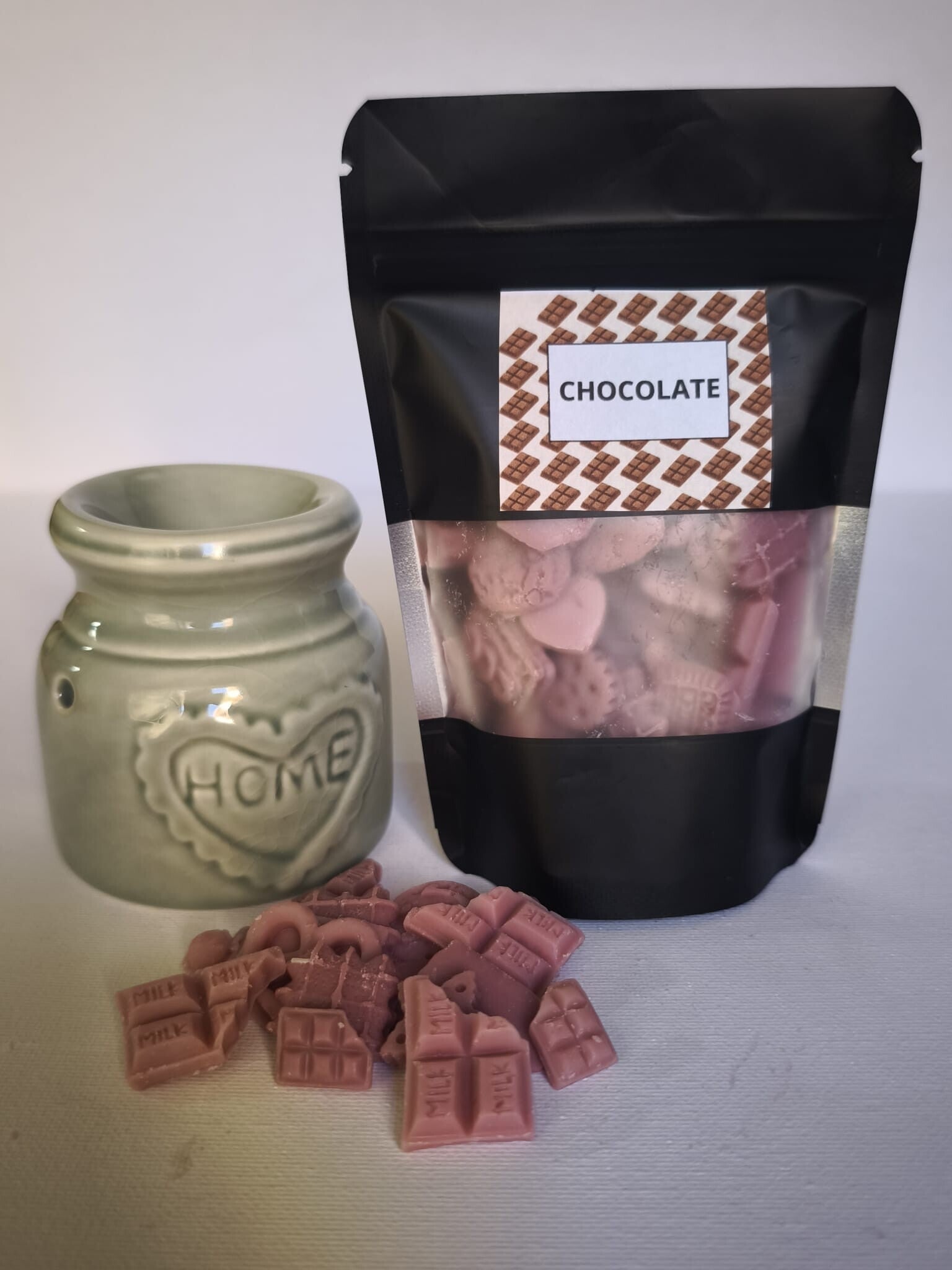 WAX MELTS CHOCOLATE + QUEMADOR
