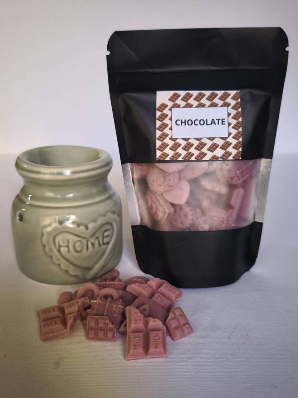 WAX MELTS CHOCOLATE + QUEMADOR