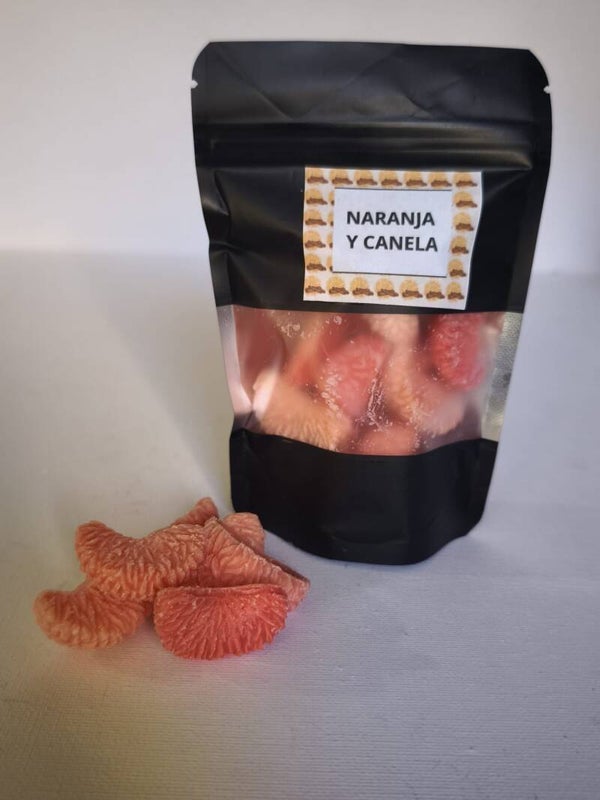 WAX MELTS NARANJA Y CANELA
