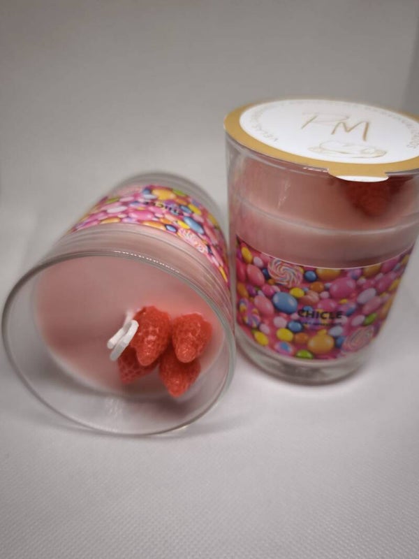 VELA AROMATICA DE CHICLE