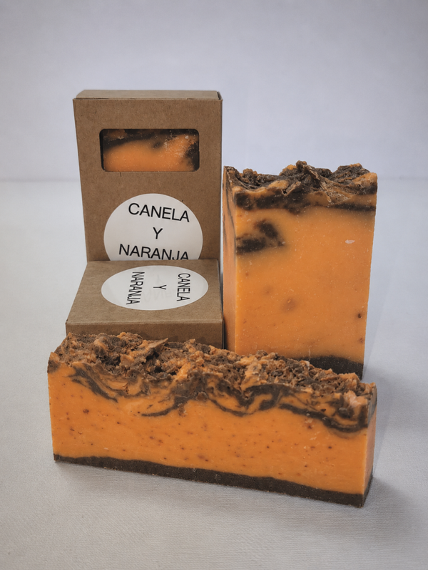 JABON CANELA Y NARANJA