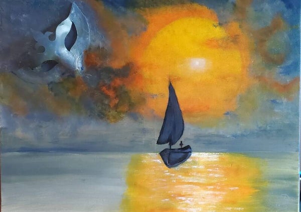 Venezianischer Sonnenuntergang