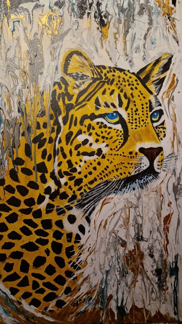 Leopardenlook