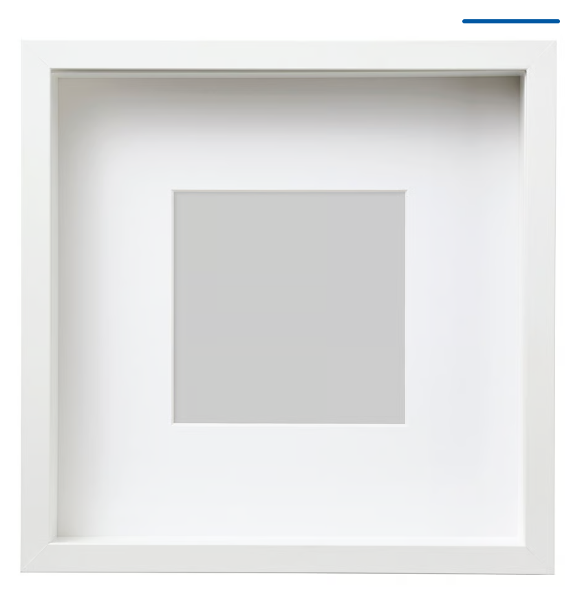 23 x 23 cm Solid wood Shadow box frame 10 pack