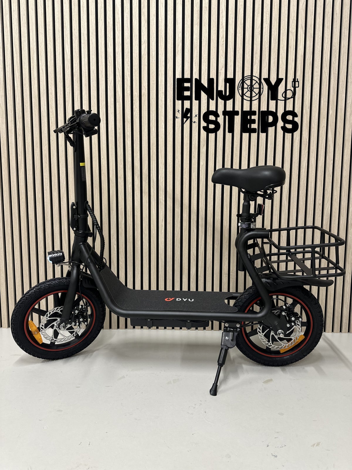 Dyu C4 e-scooter | Elektrische Zitstep | Tot 25 km/h | 14 inch ...